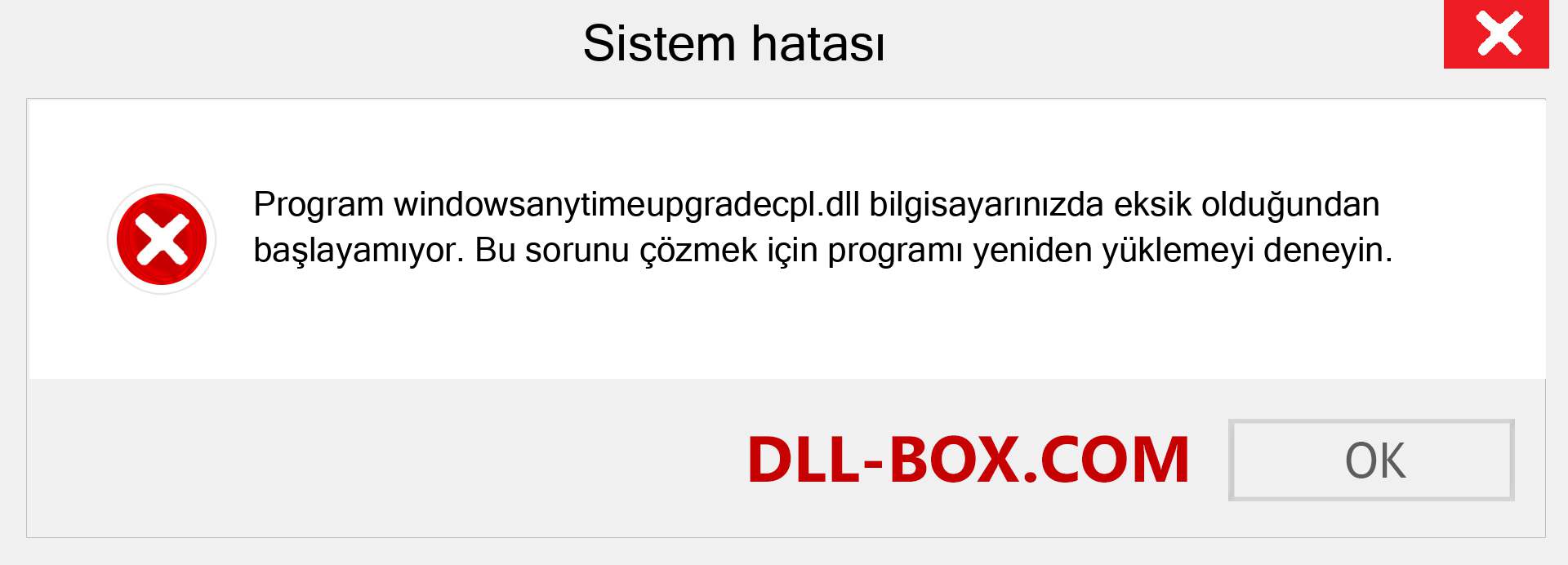 windowsanytimeupgradecpl.dll dosyası eksik mi? Windows 7, 8, 10 için İndirin - Windows'ta windowsanytimeupgradecpl dll Eksik Hatasını Düzeltin, fotoğraflar, resimler